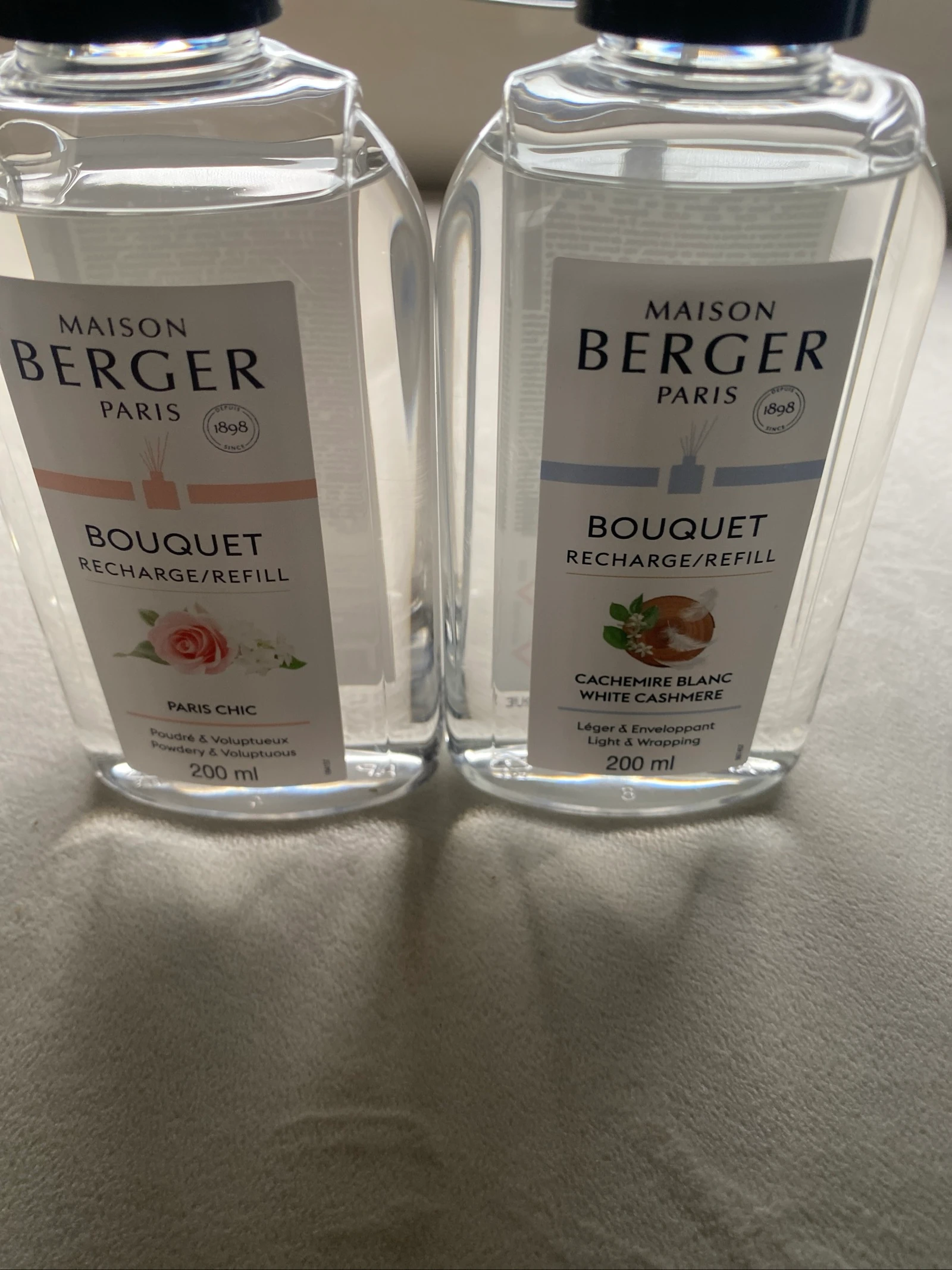 Recherche bouquet parfumé de la marque berger 200 ml chacune